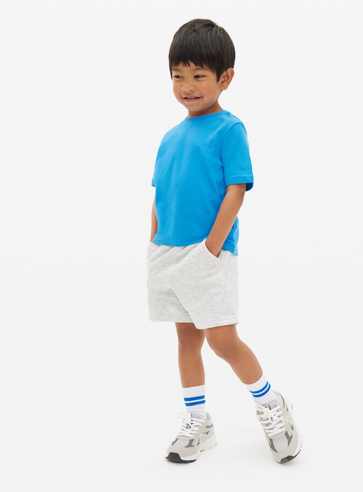 Blue Blue Sweat Shorts 3 Pack (1-2 Years) - Tu by Sainsbury's