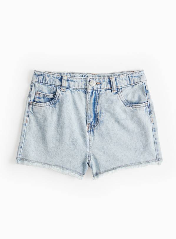 Sequin Pocket Blue Denim Shorts  9 years