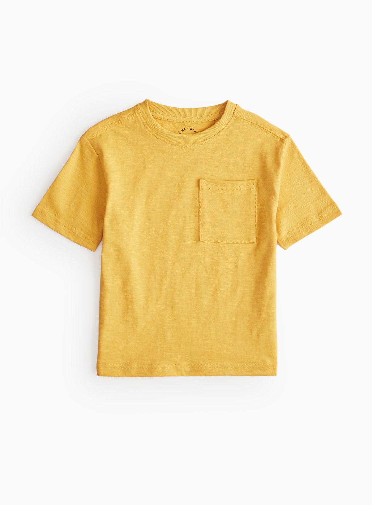 Yellow Yellow Crew Neck T-Shirt (2-3 Years) - Tu by Sainsbury's