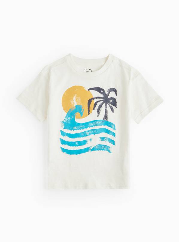 Beach Graphic Print T-Shirt 1-2 years