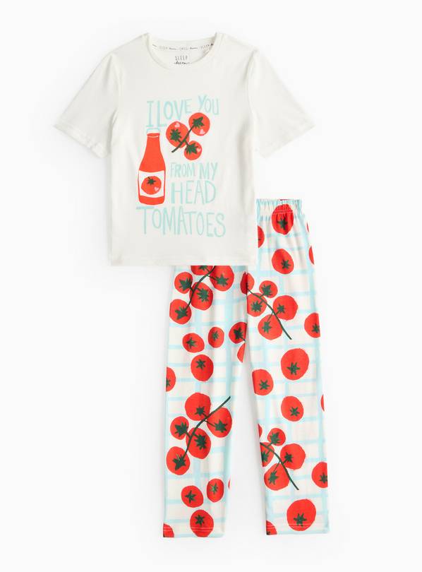 Mini Me Mother's Day Tomatoes Pyjamas Set 1-2 years