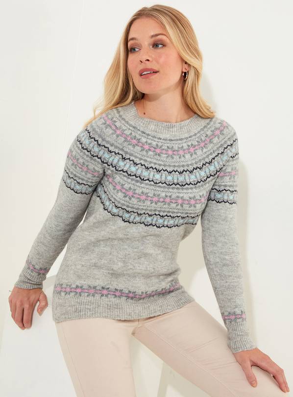 JOE BROWNS Cosy Fairisle Knitted Jumper 8