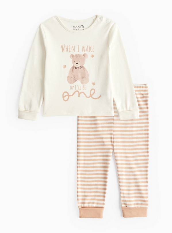 When I Wake I AM 1 Pyjama Set 9-12 months