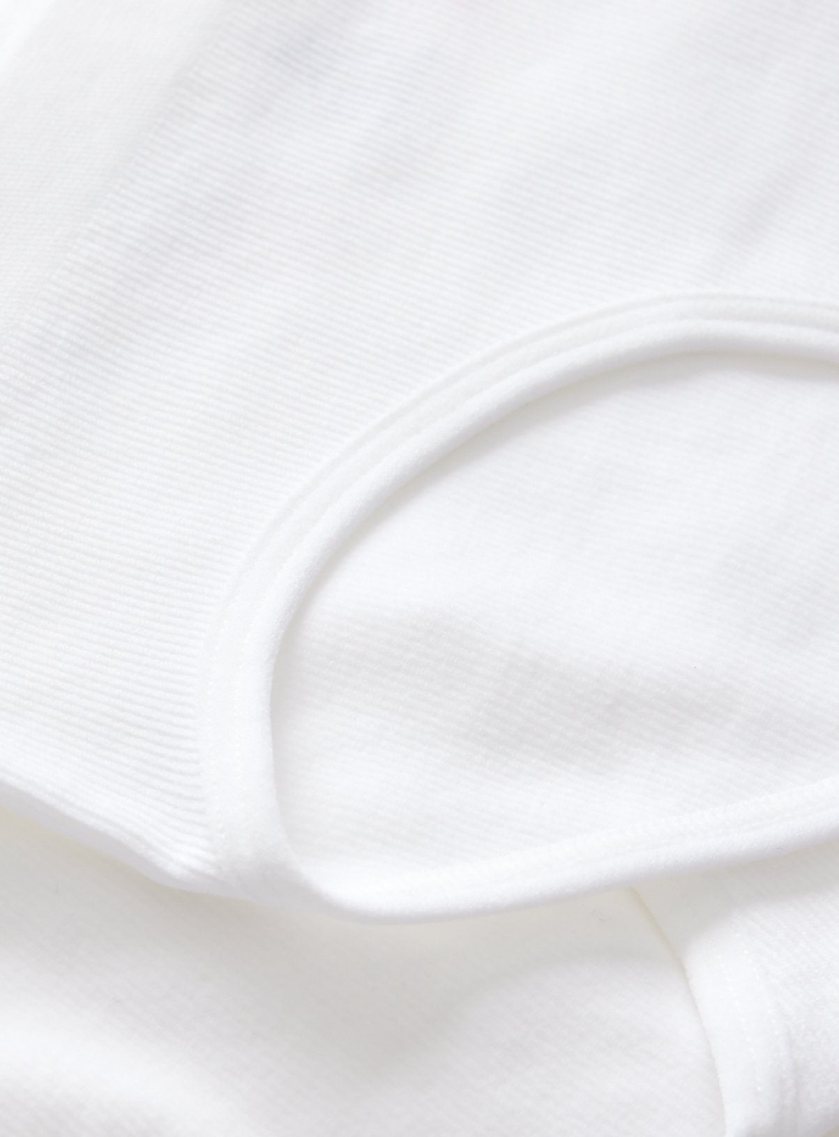 White Seamfree Ribbed Briefs 2 Pack 4-6 years - Image 2 thumbnail