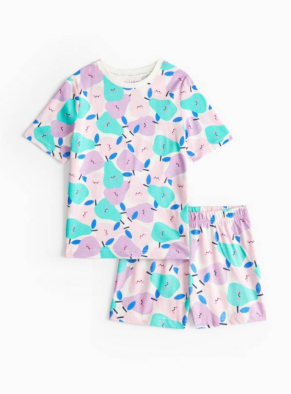 Pink Pear Printed Pyjama Set 7-8 years