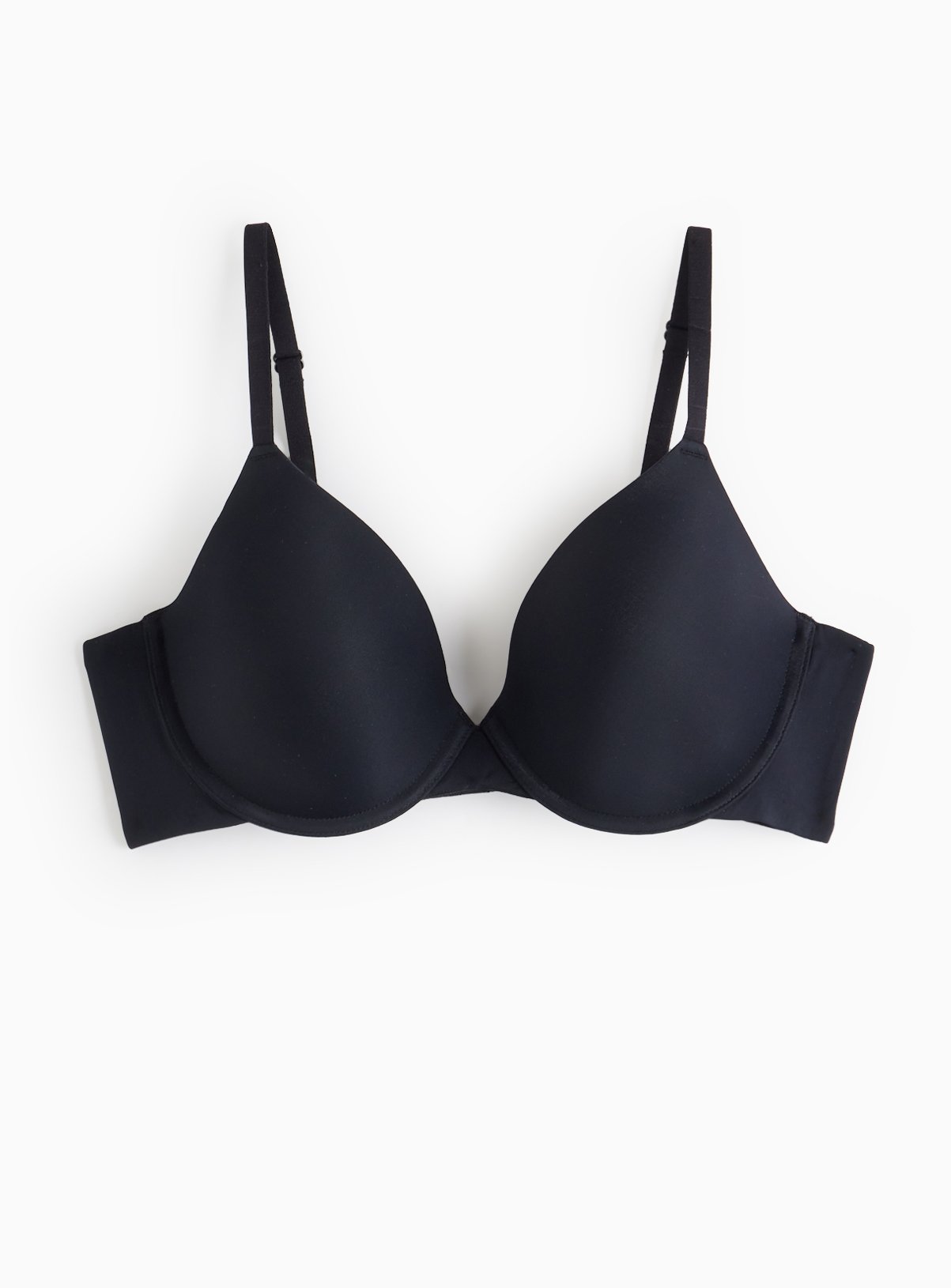 Black Padded Underwired T-Shirt Bra 34DD - Image 3 thumbnail