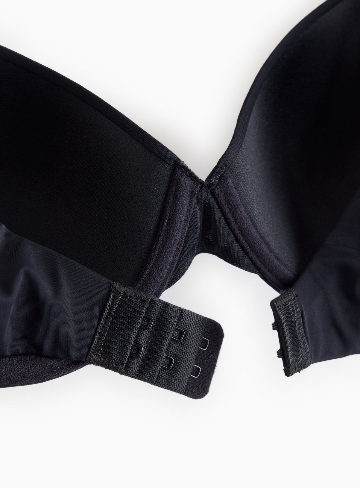 Black Padded Underwired T-Shirt Bra 34DD - Image 4 thumbnail