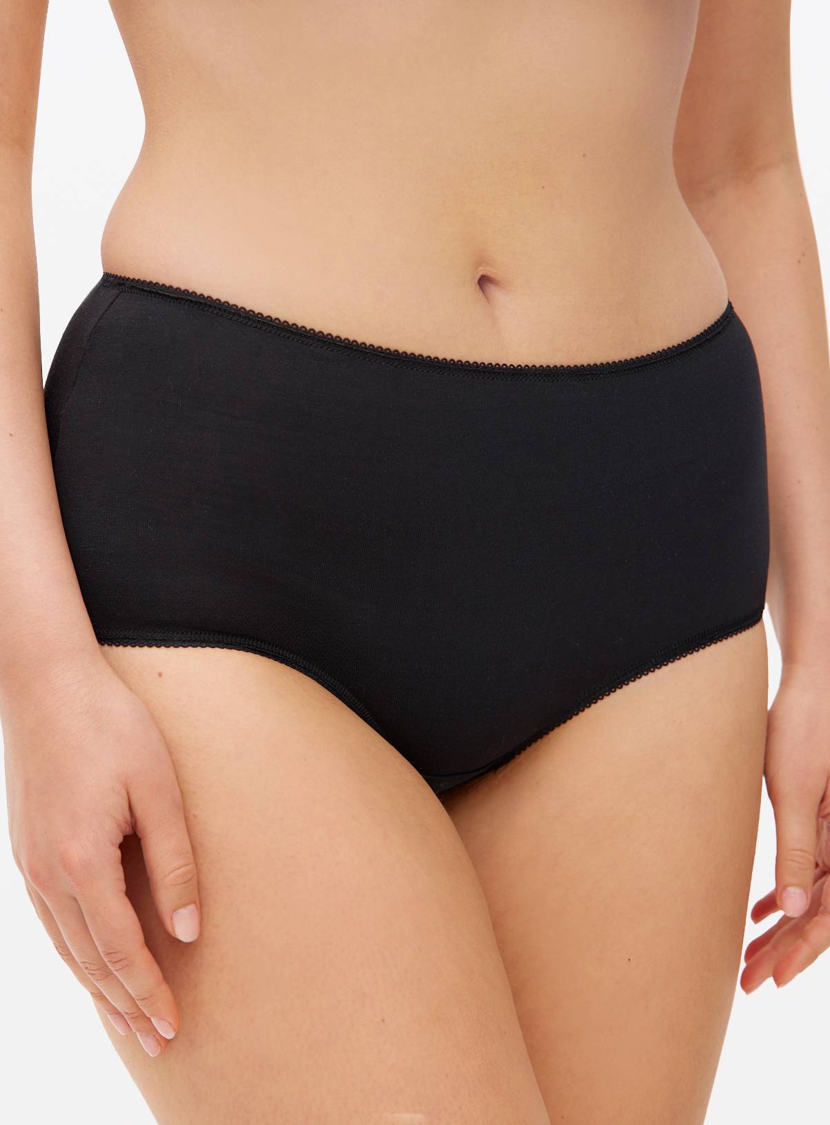 Black Full Knickers 7 Pack 22 - Image 3