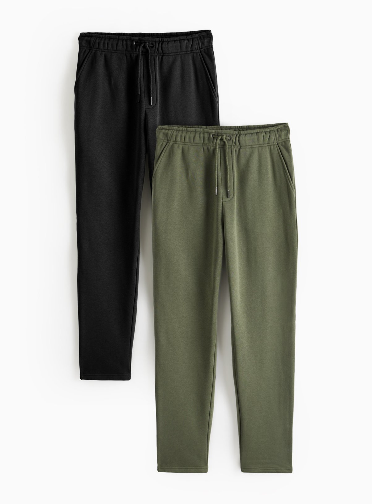 Men's Straight Leg Joggers 2 Pack