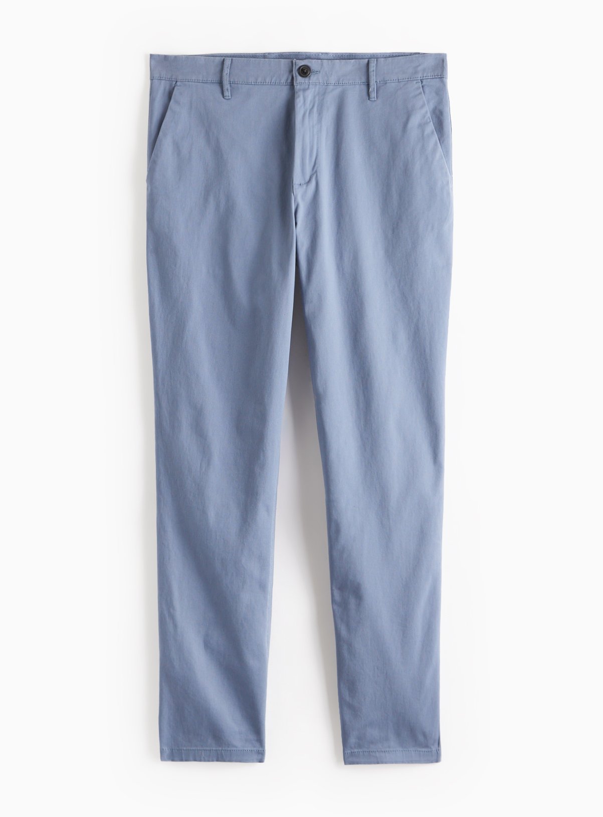 Blue Slim Fit Chinos With Stretch 30R - Image 3 thumbnail