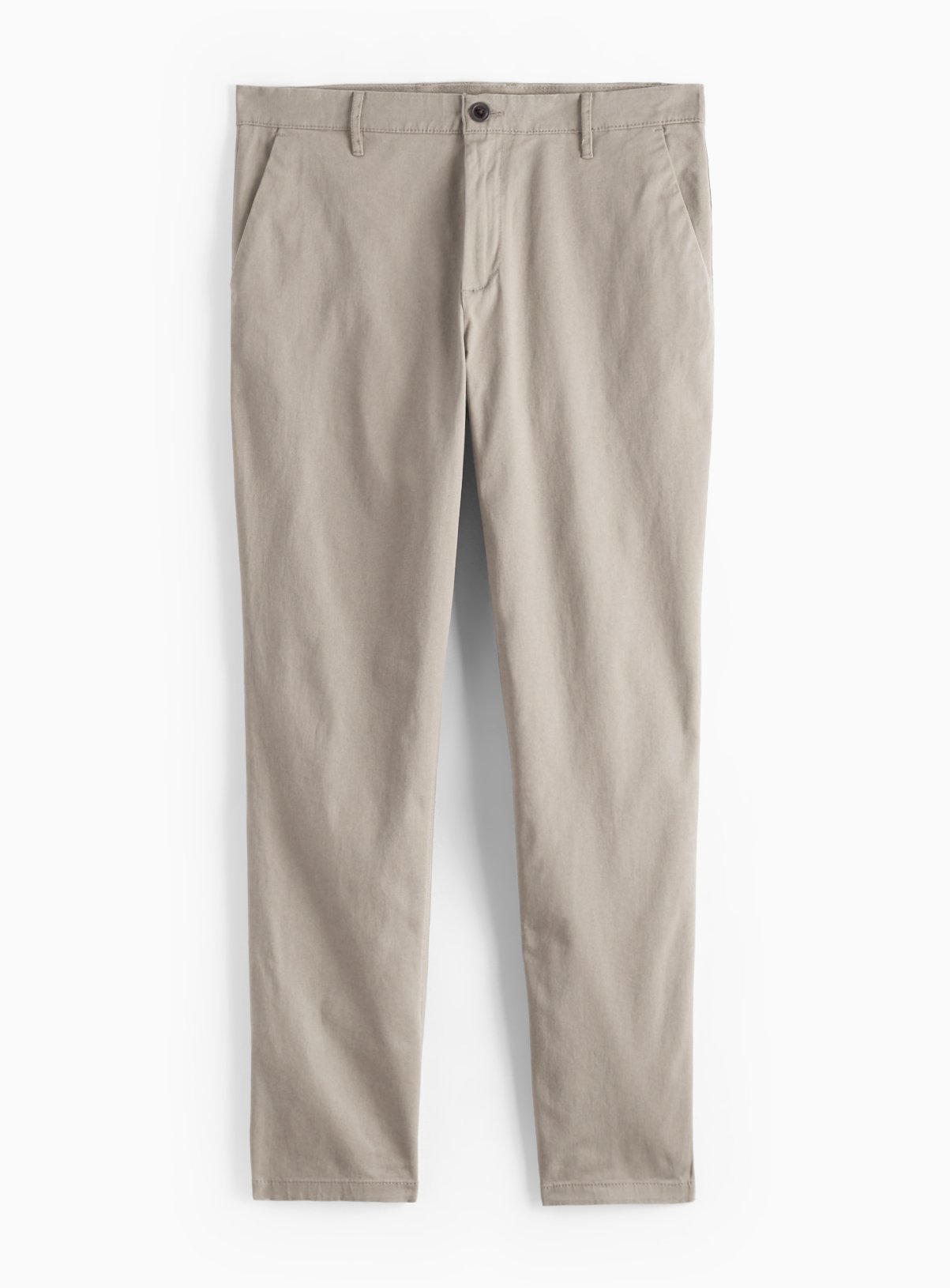 Grey Slim Fit Chinos With Stretch 40S - Image 3 thumbnail