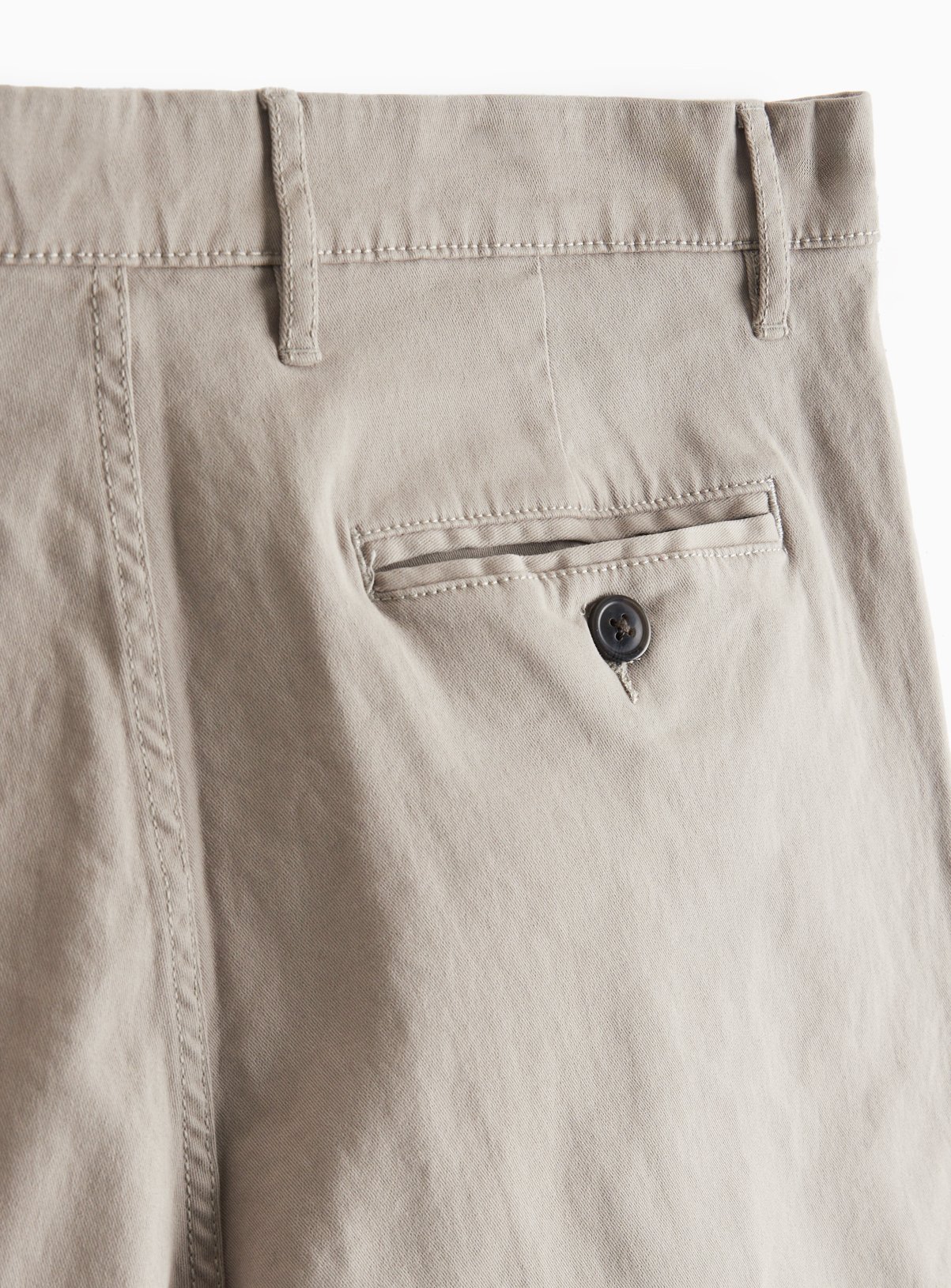 Grey Slim Fit Chinos With Stretch 40S - Image 4 thumbnail