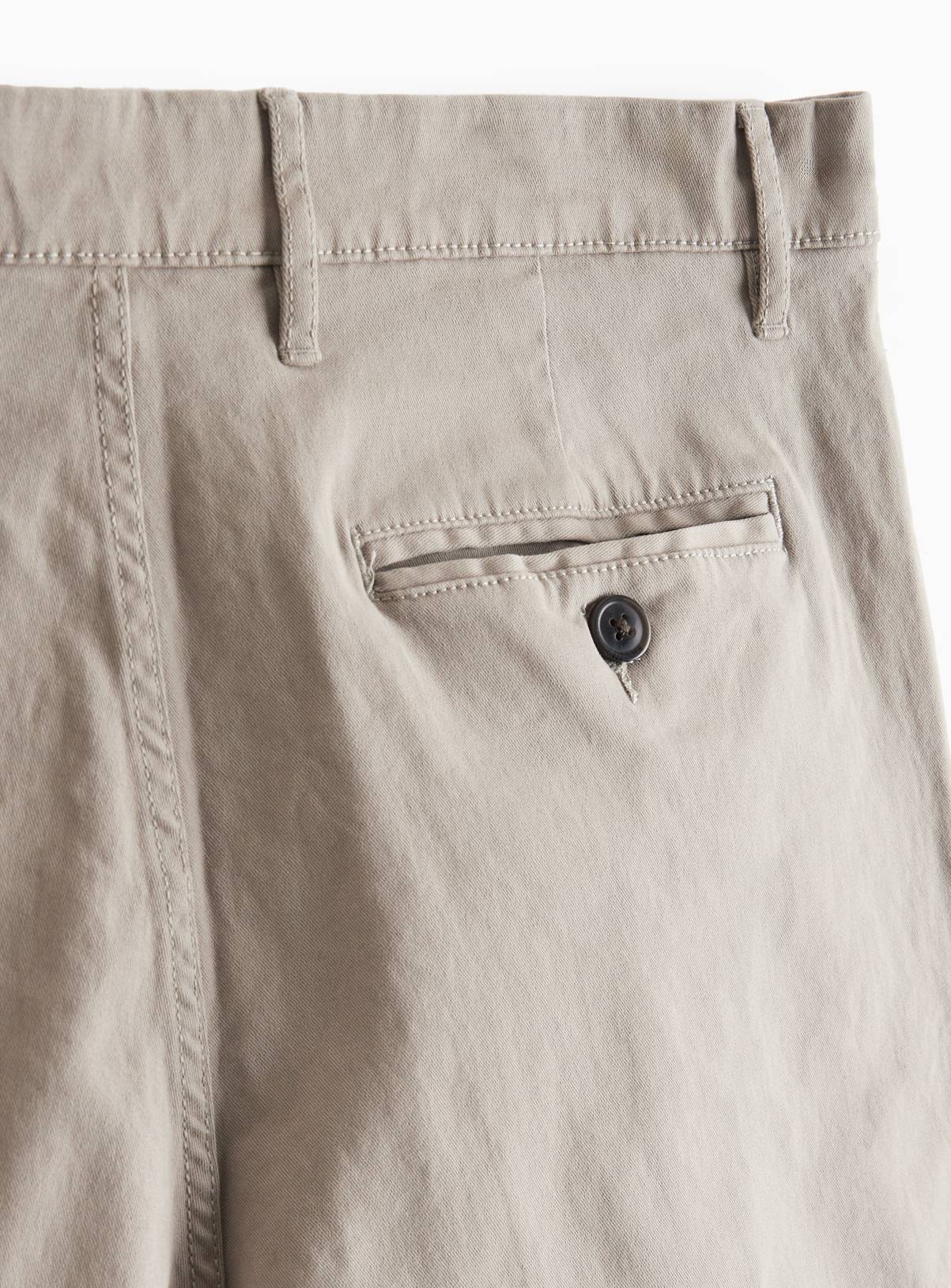 Grey Slim Fit Chinos With Stretch 38S - Image 4