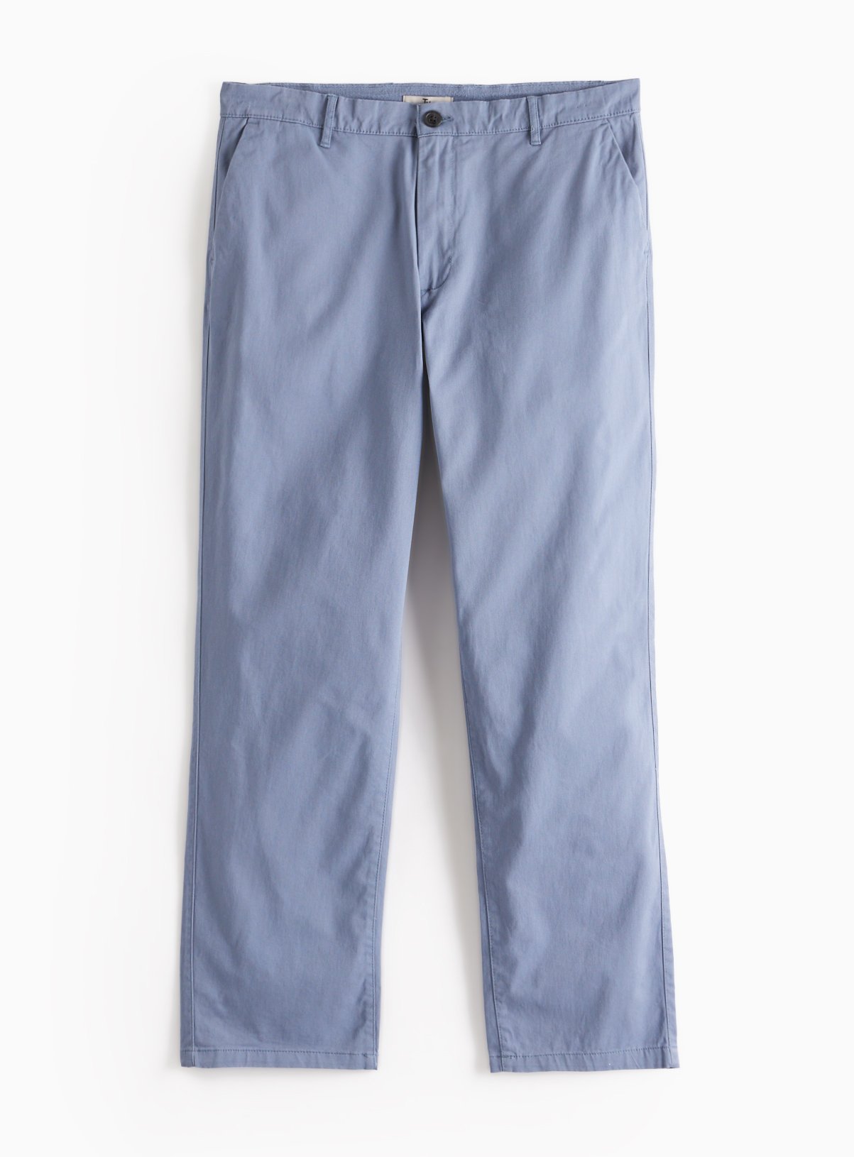 Blue Straight Leg Chino Trousers 42L - Image 3 thumbnail