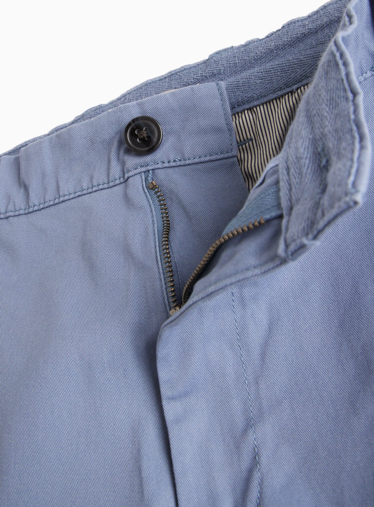 Blue Straight Leg Chino Trousers 42L - Image 4 thumbnail