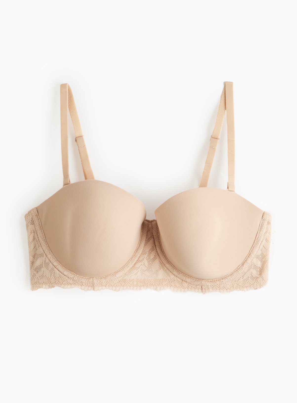 Beige Multiway Soft Cup Balcony Bra 36DD - Image 3 thumbnail