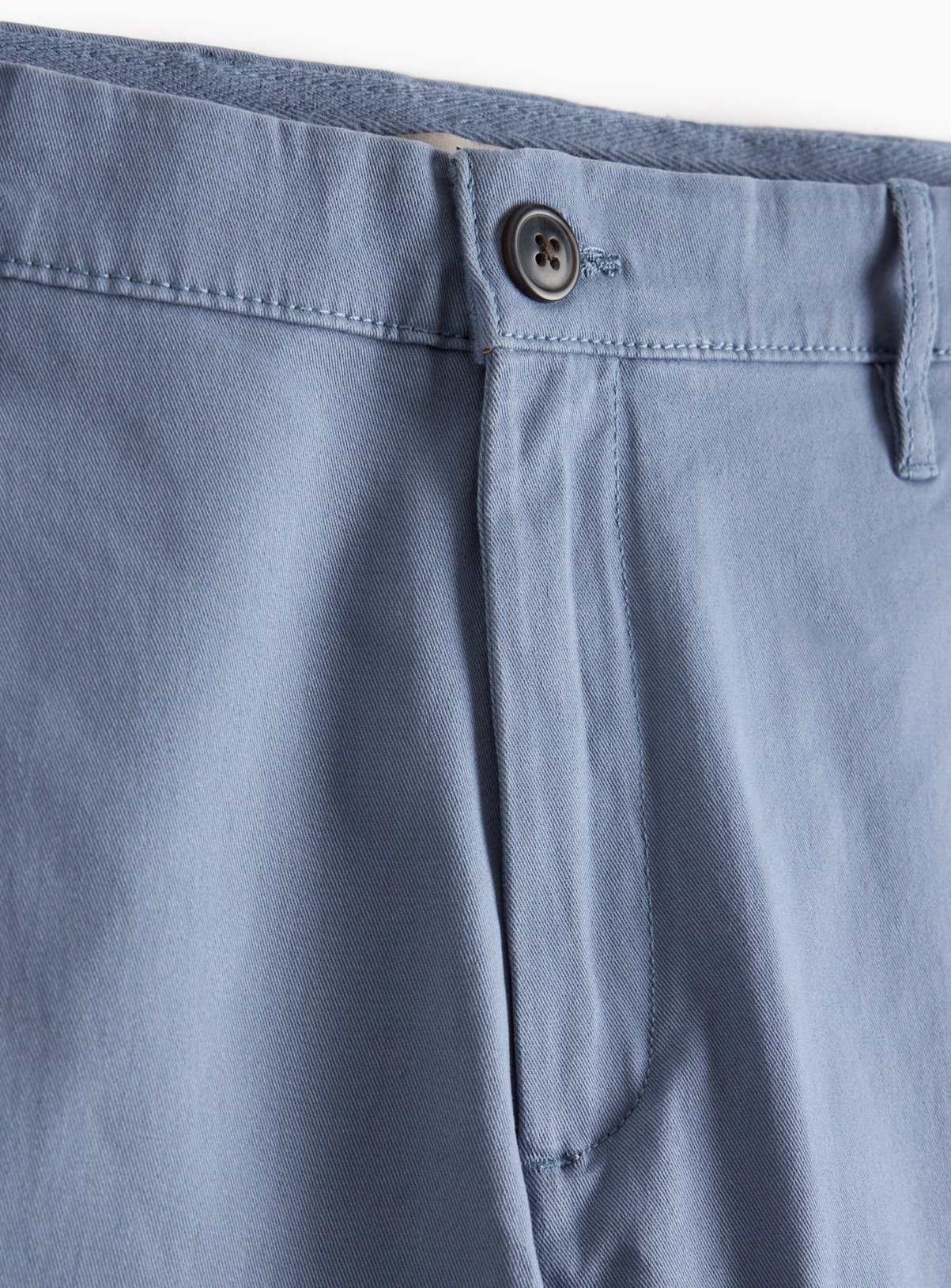 Mid Blue Skinny Fit Chino Trousers 46R - Image 4 thumbnail