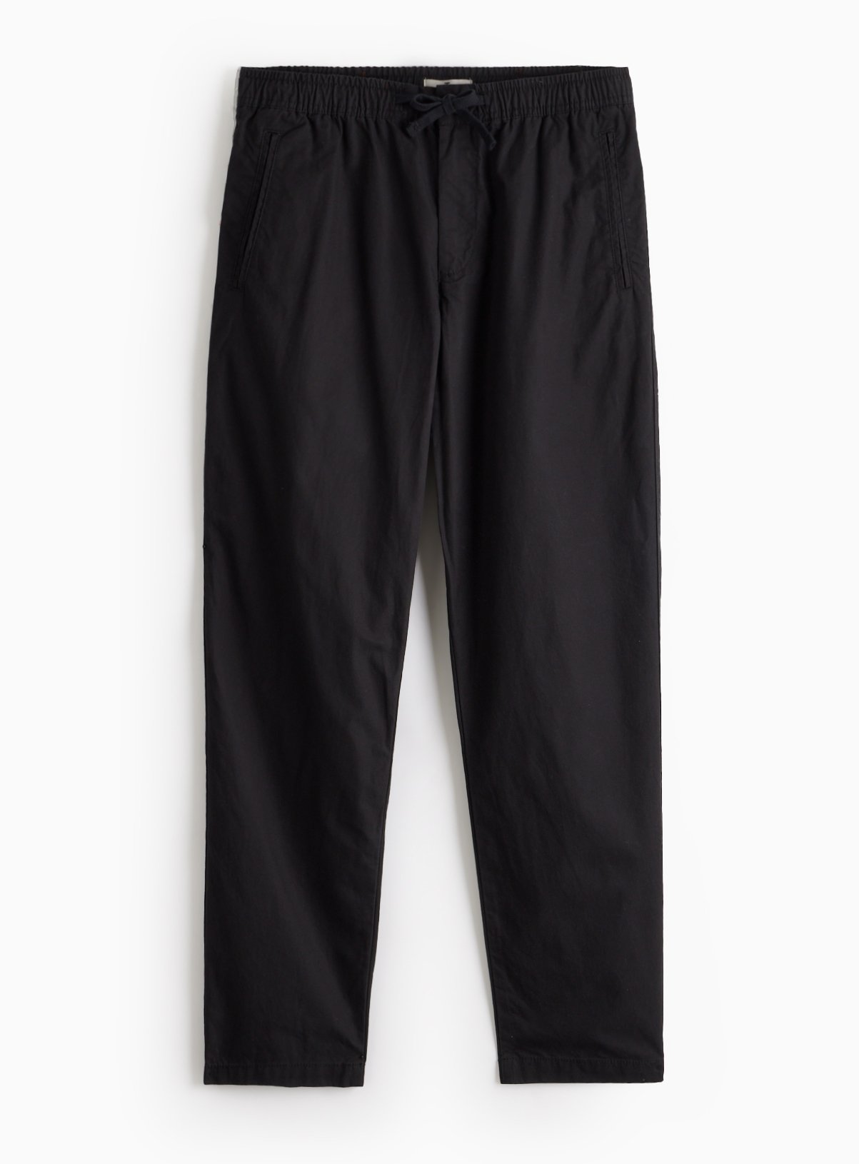 Black Pull-On Regular Fit Trousers 44R - Image 3 thumbnail