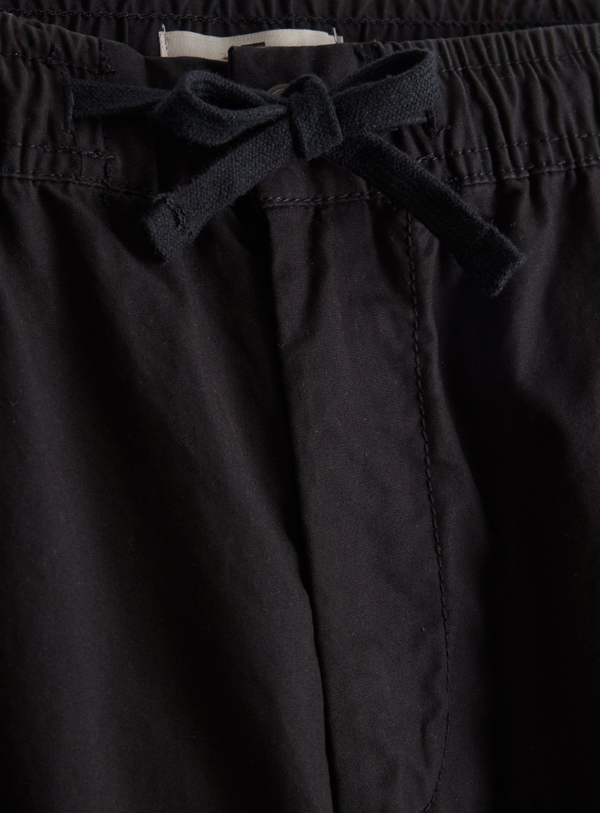 Black Pull-On Regular Fit Trousers 44R - Image 4 thumbnail