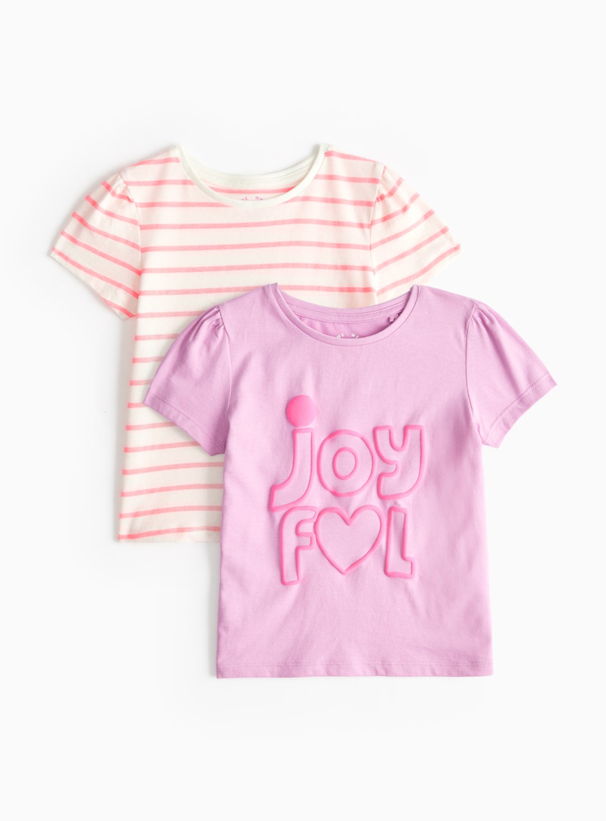 Pink Pink T-Shirt 2 Pack (4-5 Years) - Tu by Sainsbury's