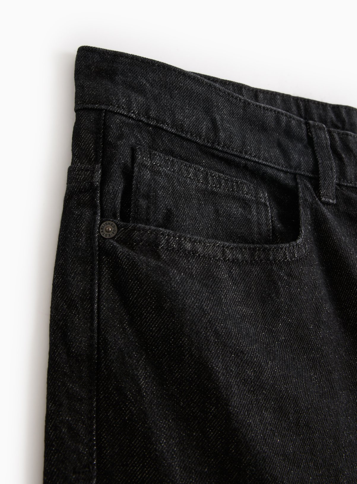 Black Regular Fit Jeans 42R - Image 4 thumbnail