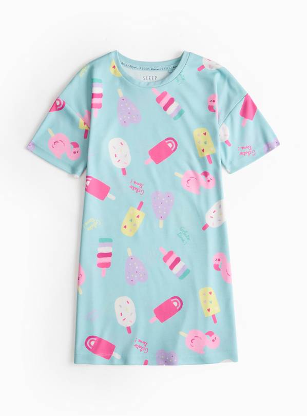 Blue Ice Lolly Print Nightdress 3-4 years
