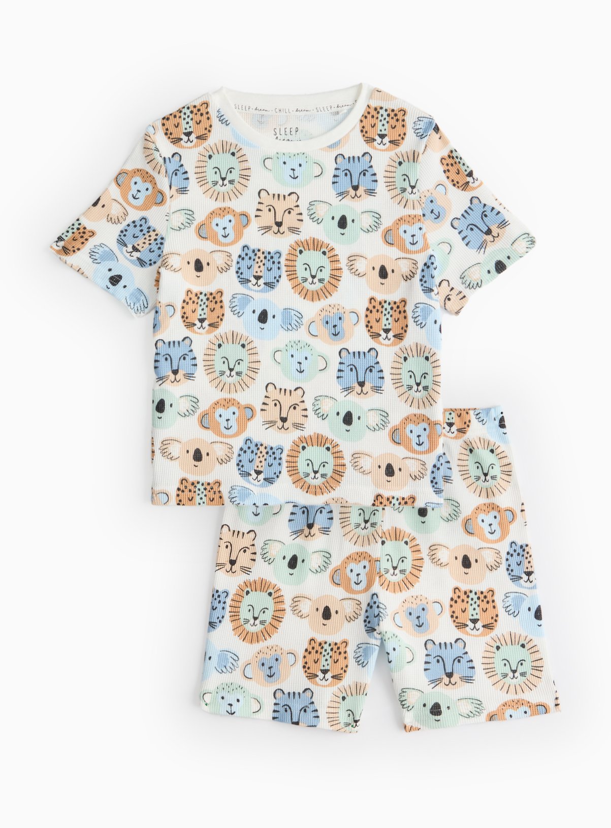 Animal Print Pyjama Set 5-6 years