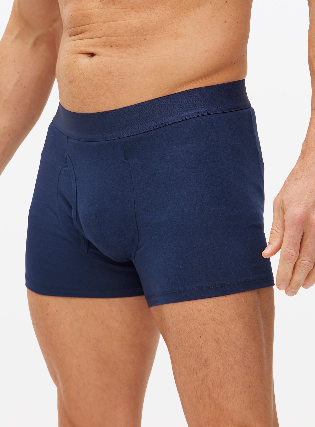 Plain Navy Trunks 5 Pack XXL - Image 2 thumbnail
