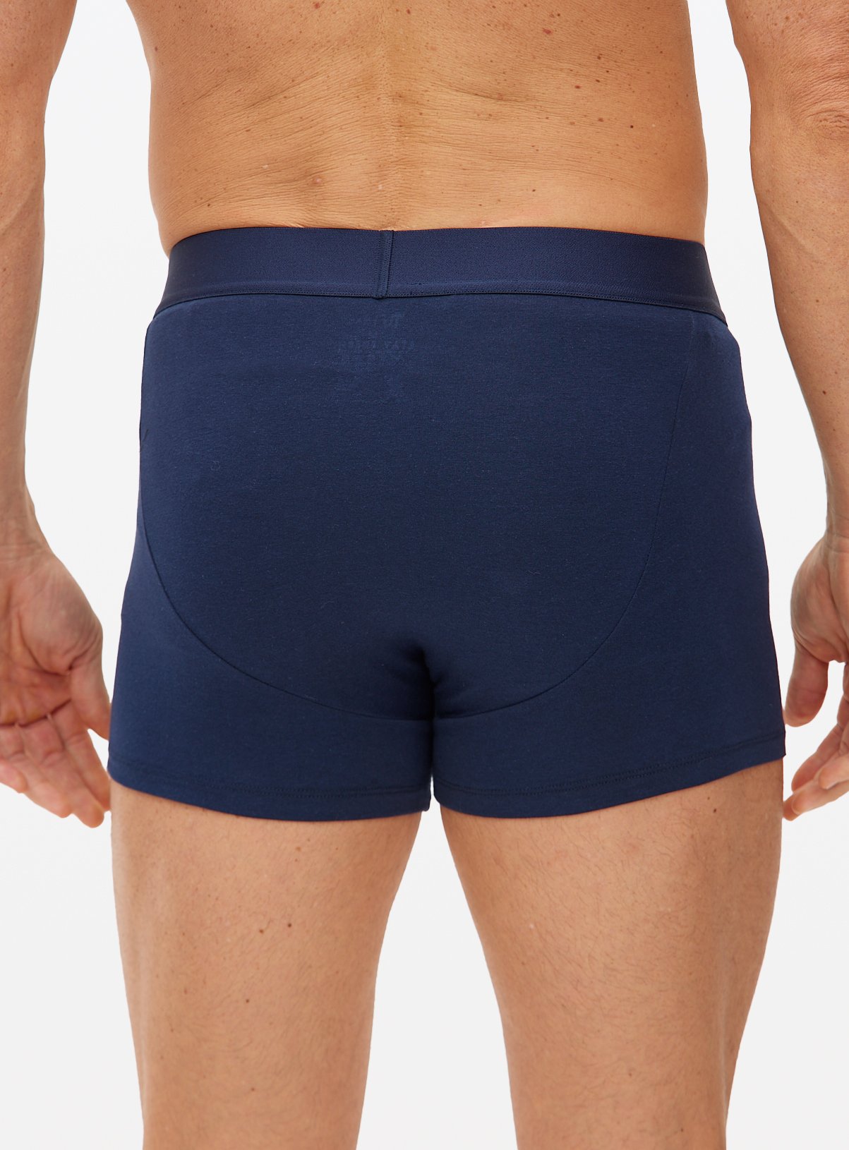 Plain Navy Trunks 5 Pack XXL - Image 4 thumbnail