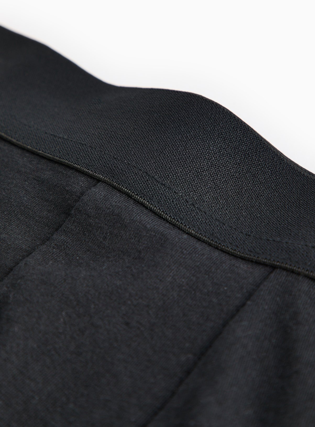 Plain Black Hipsters 5 Pack XXXL - Image 3 thumbnail