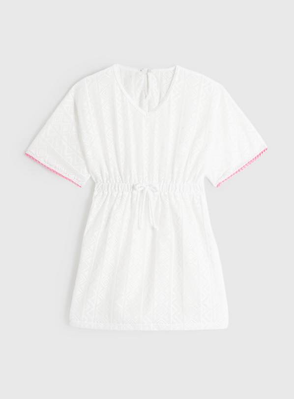 Crochet Pom Pom Beach Kaftan 4 years
