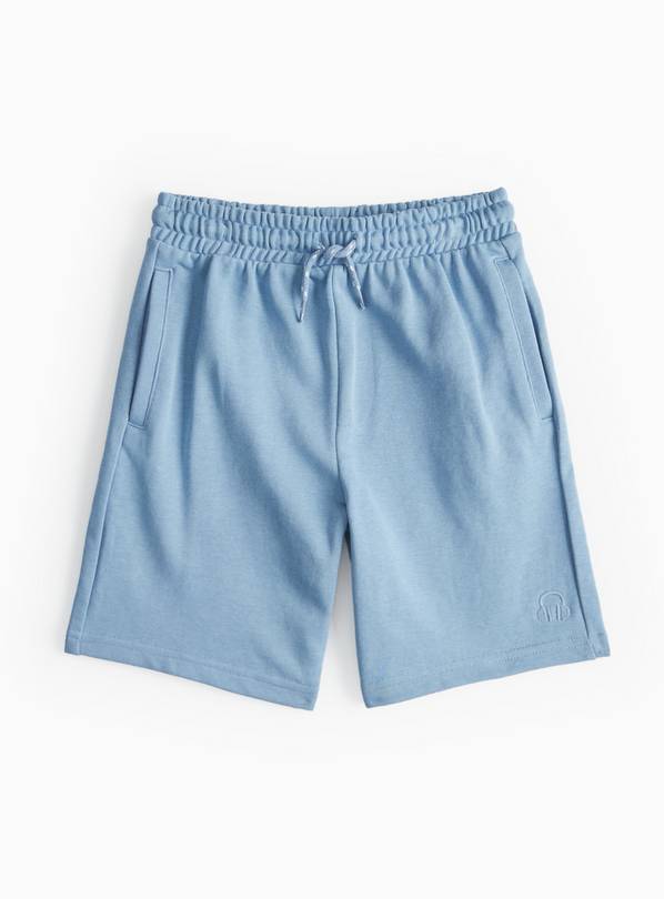 Blue Loopback Sweat Shorts 1 year