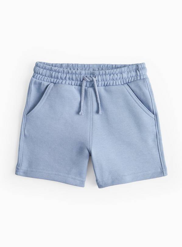 Blue Jogger Shorts  6-7 years