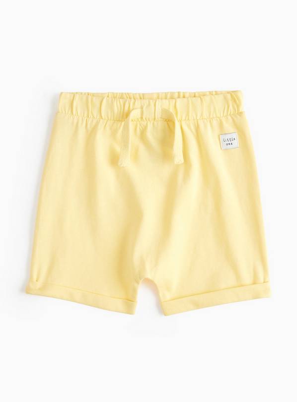 Yellow Jersey Shorts 9-12 months