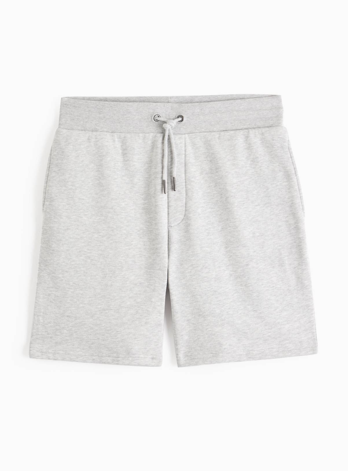 Grey Jersey Drawstring Shorts XXL - Image 3