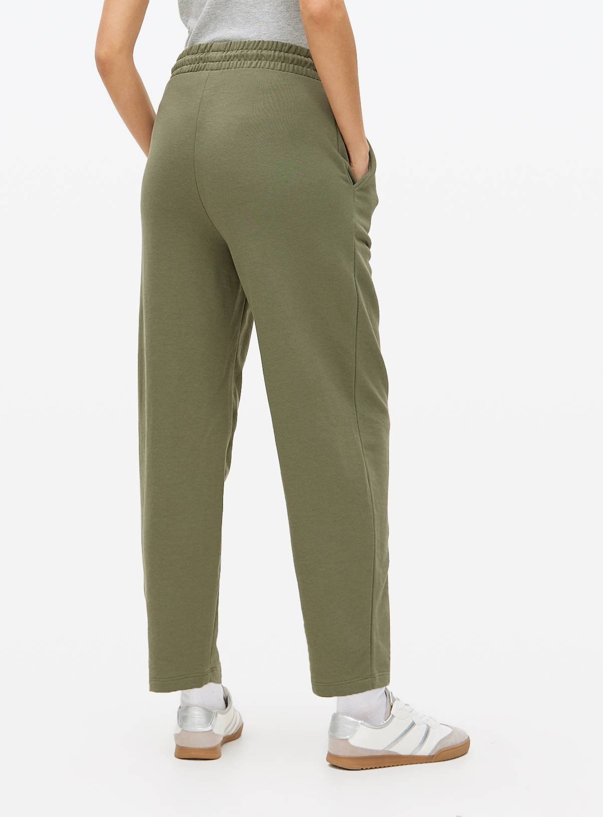 Khaki Barrel Leg Joggers XL - Image 4