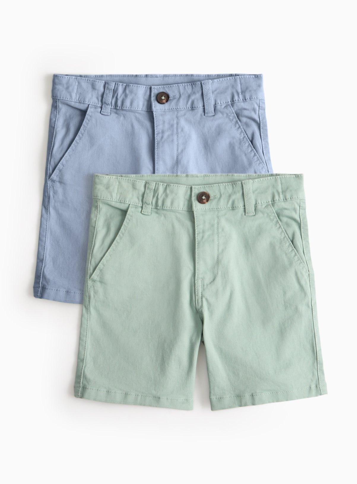 Green Green Utility Chino Shorts 2 Pack (10 Years) - Tu by Sainsbury's