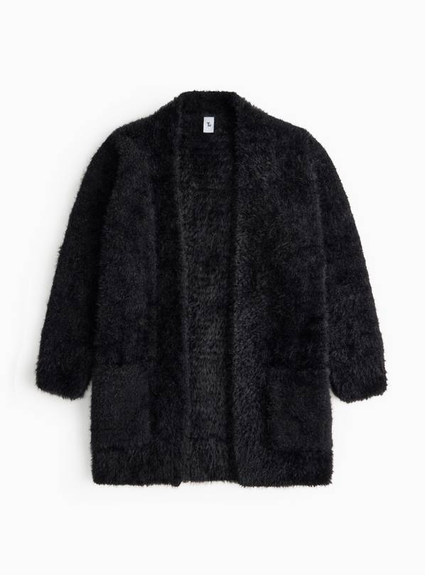 Black Fluffy Cardigan 5 years