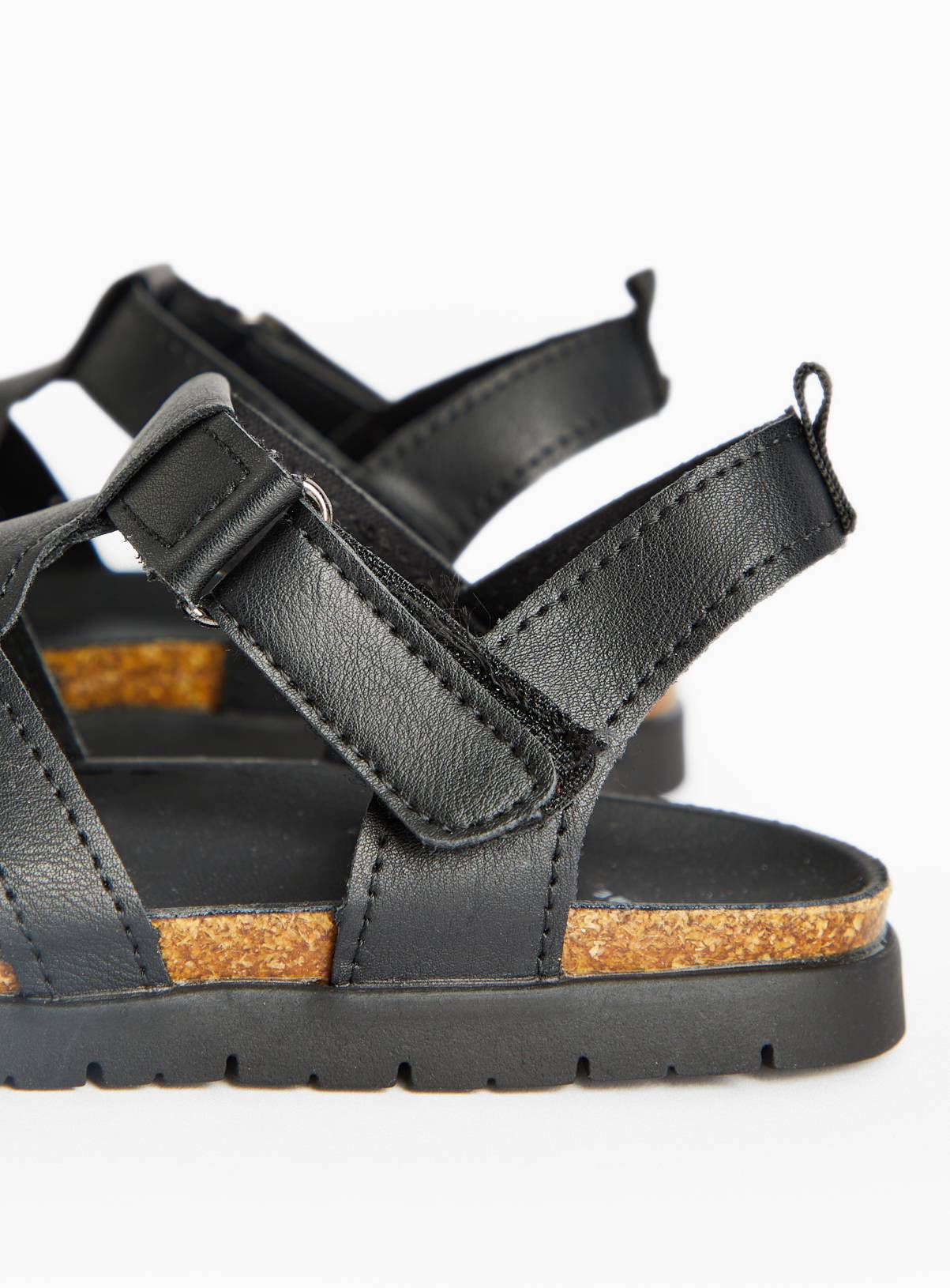 Black Taped Fisherman Sandals 9 Infant - Image 4