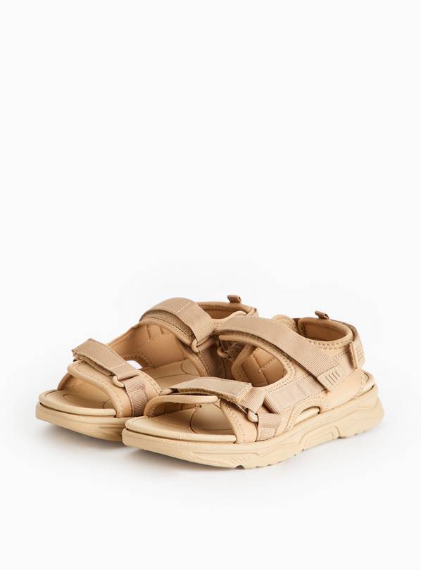 Beige Drench Sports Sandals 7 Infant