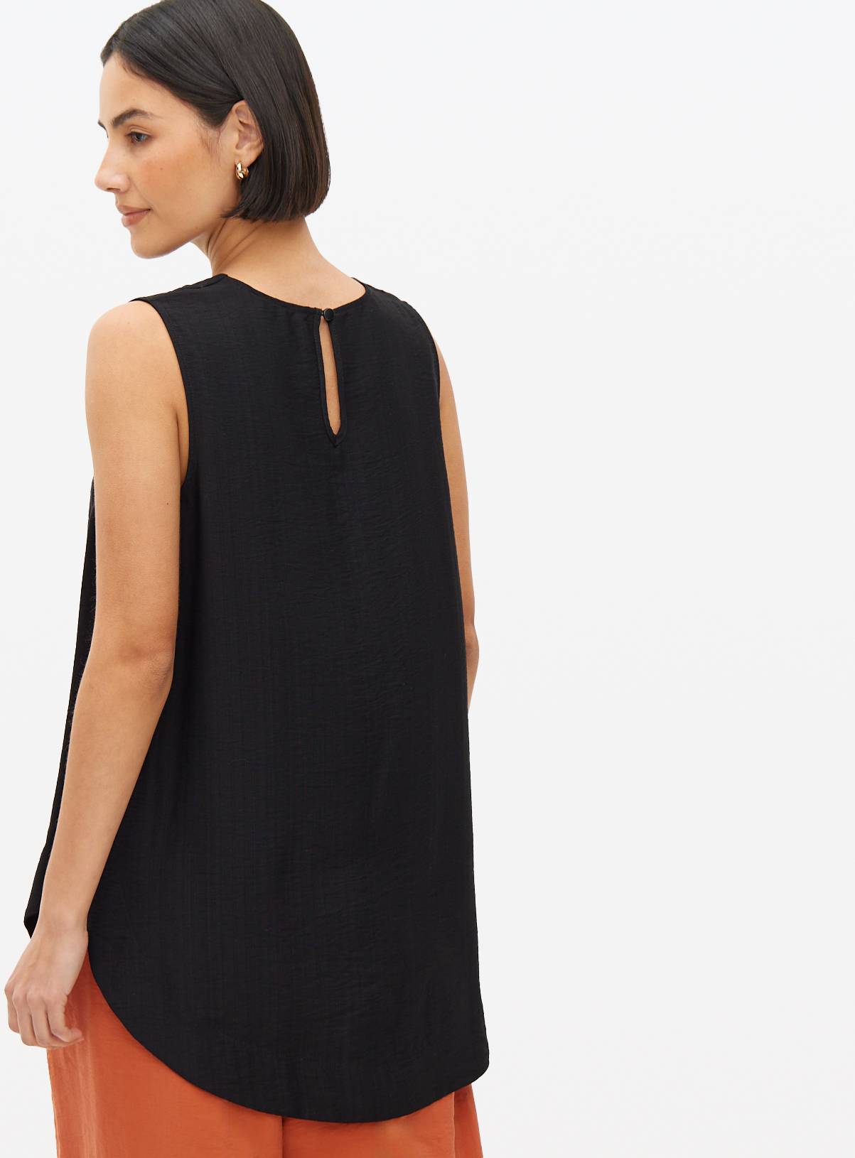 Black Sleeveless Shell Top 24 - Image 4