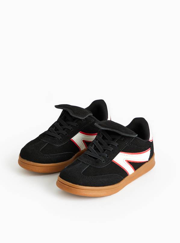 Black Retro Trainers 1