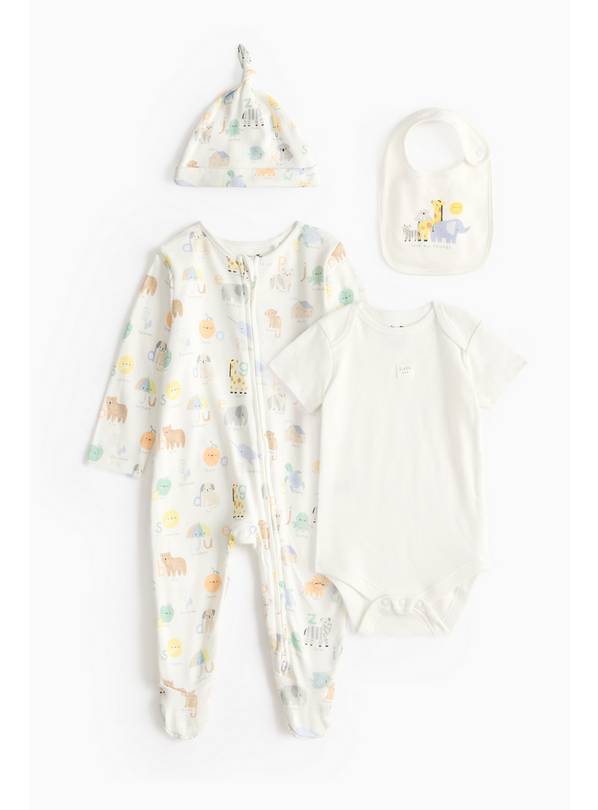 Animal Print Starter Set 3-6 months