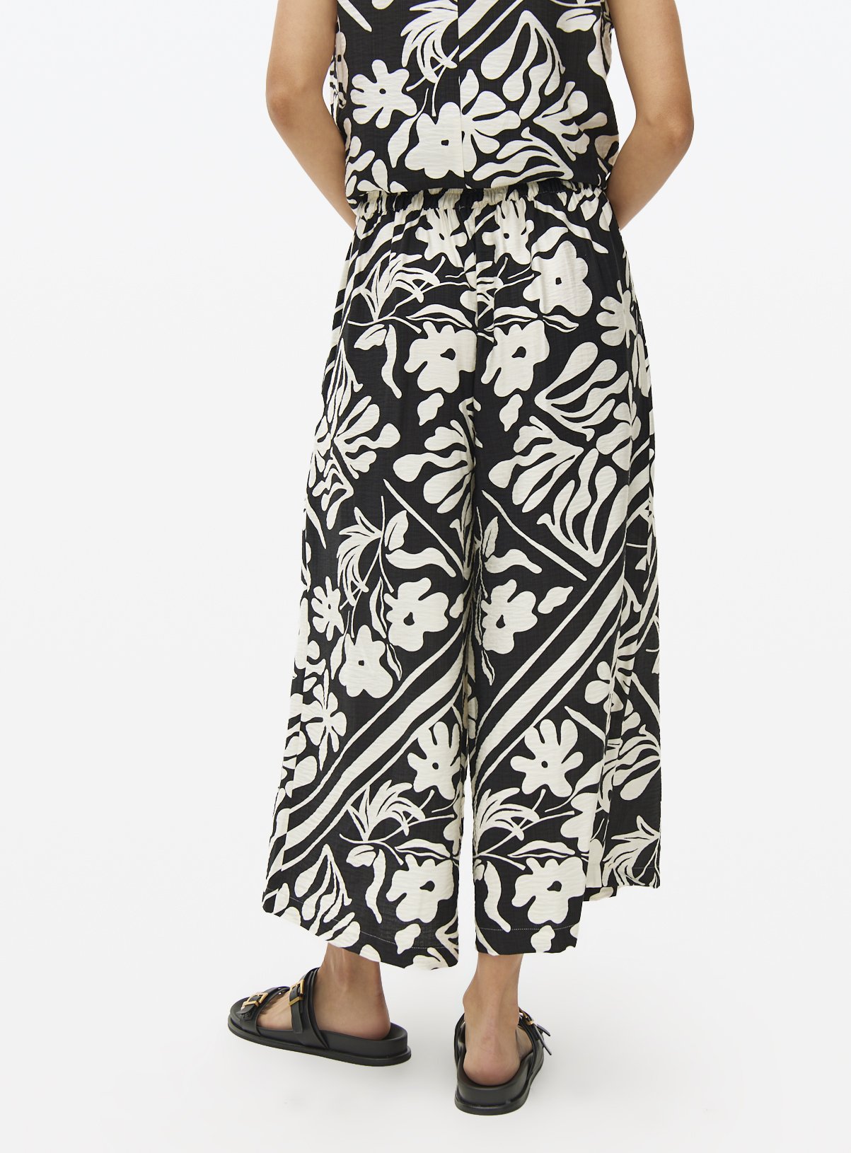 Mono Printed Co-ord Culottes 12 - Image 4 thumbnail