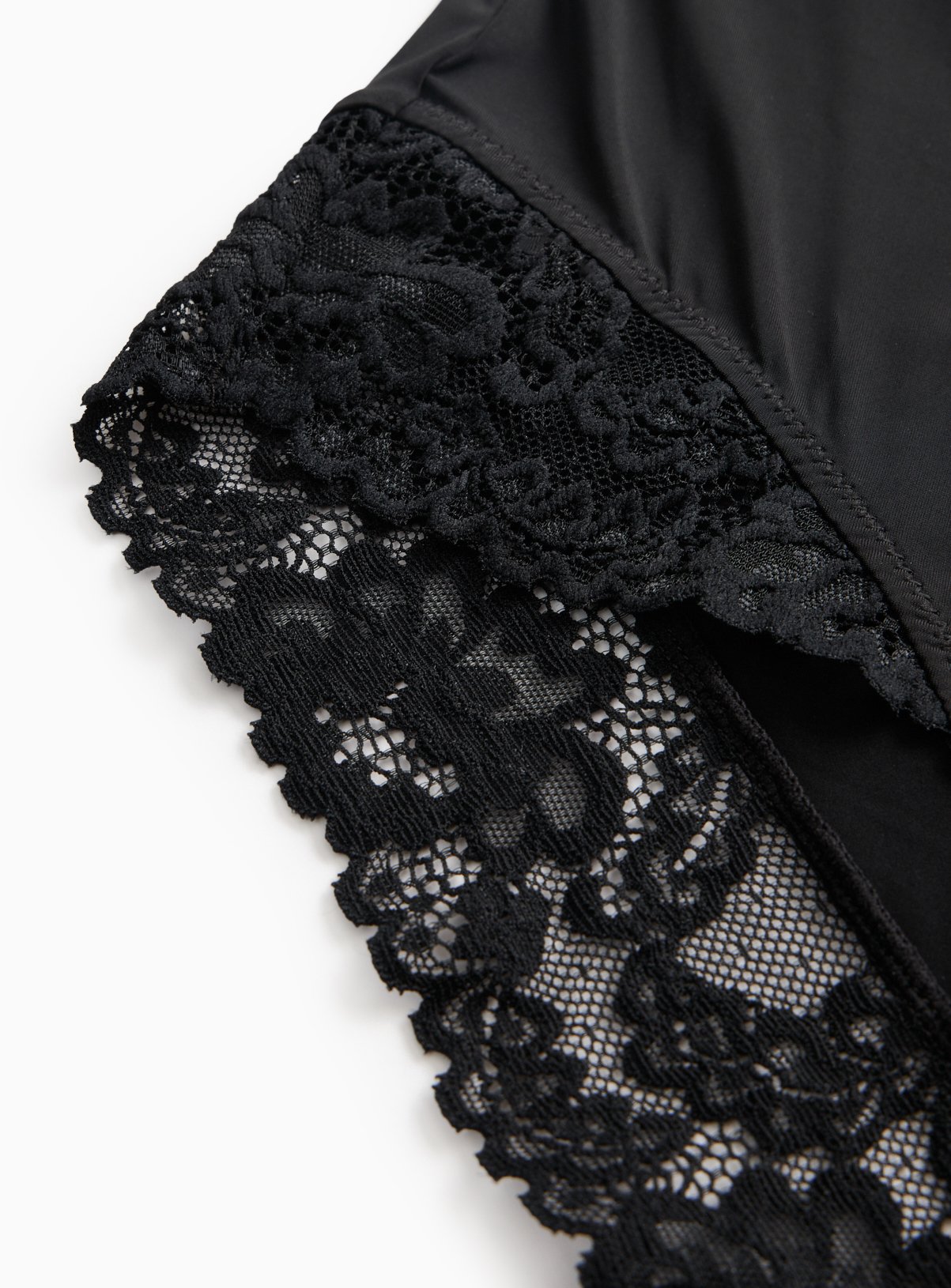 Black Floral Lace Full Brief Knickers 3 Pack 8 - Image 3 thumbnail