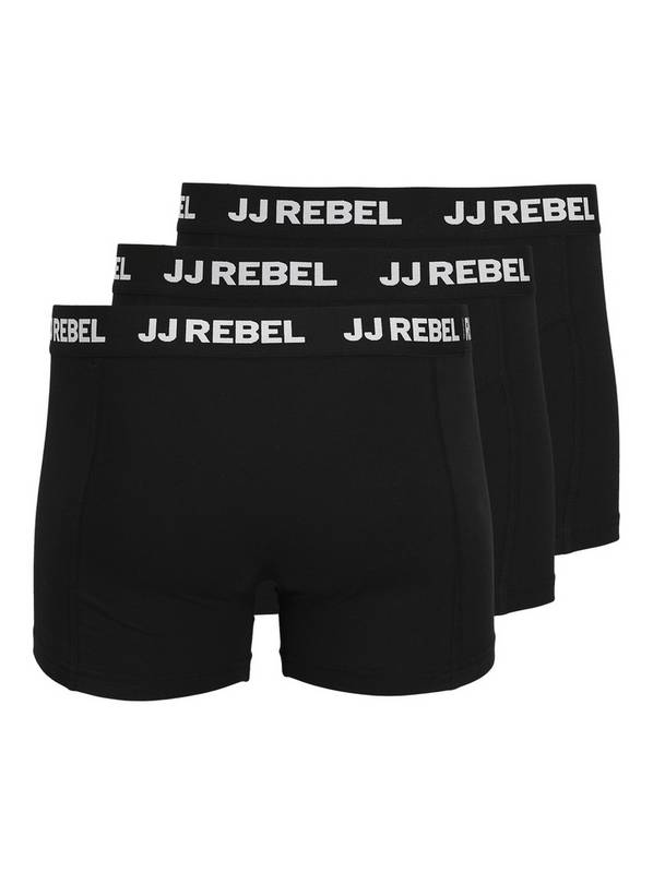 JJ REBEL Logo Trunks 3 pack XXL