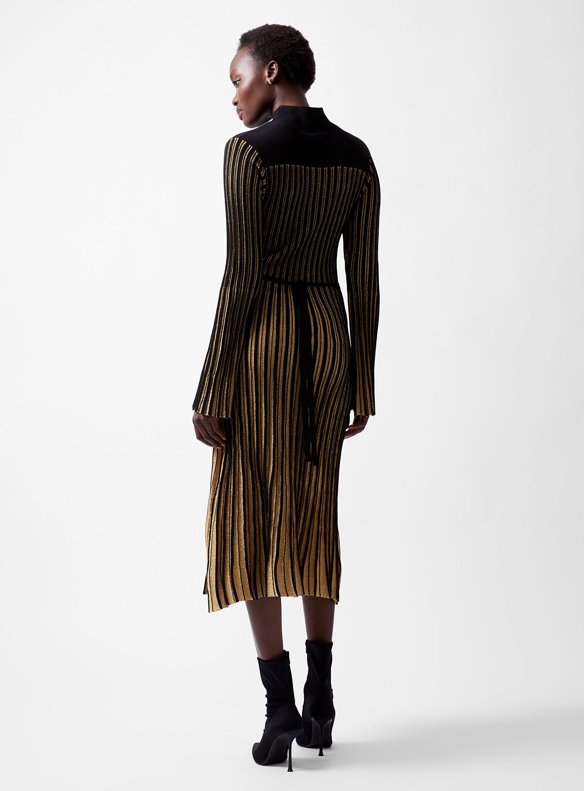 FRENCH CONNECTION Journee Mari Long Sleeve Dress S - Image 3 thumbnail