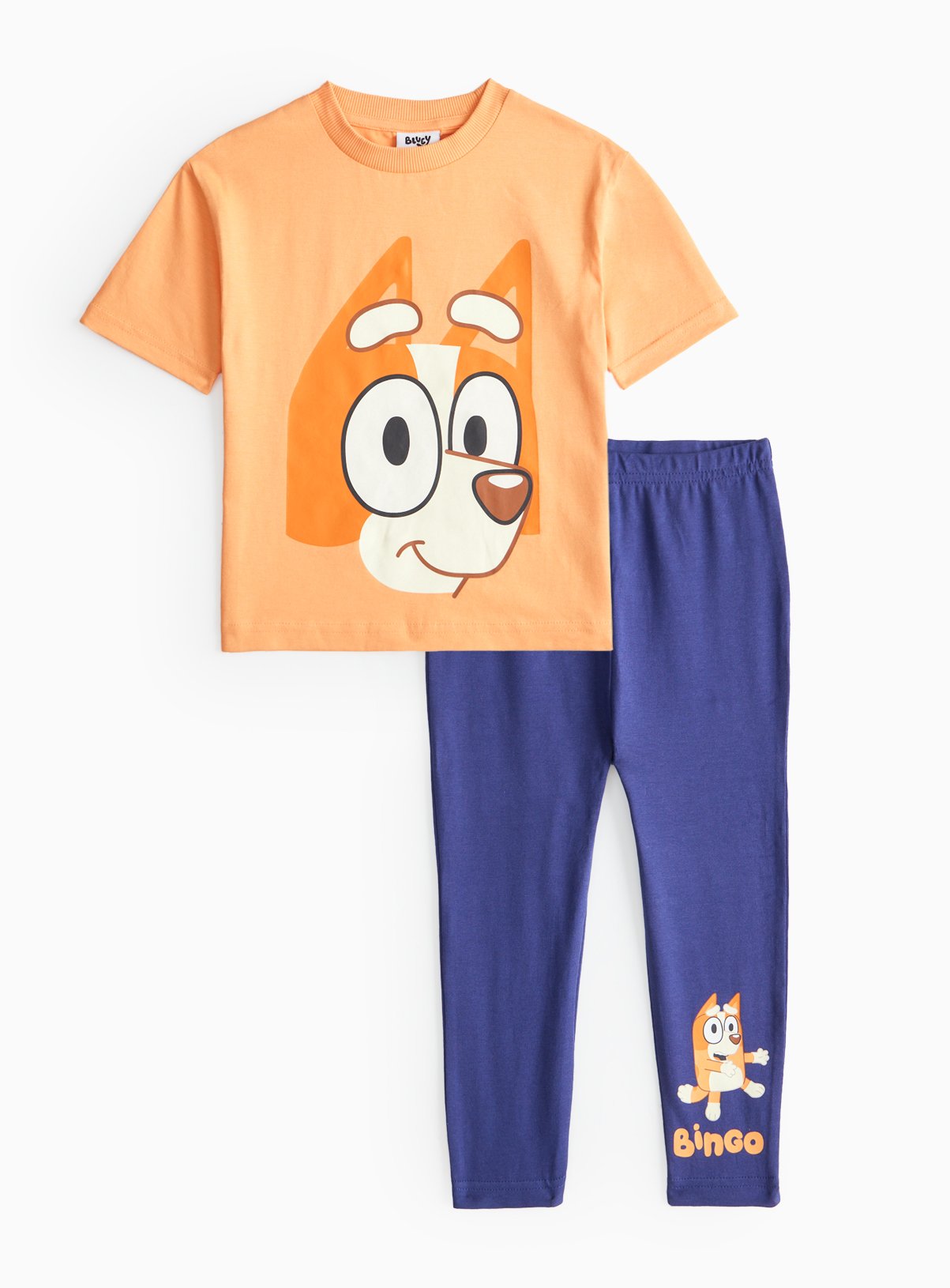 Orange Orange Bluey T-Shirt & Leggings Set (2-3 Years) - Bluey by Sainsbury's