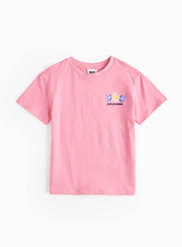 Smiley World Pink T-Shirt 5 years