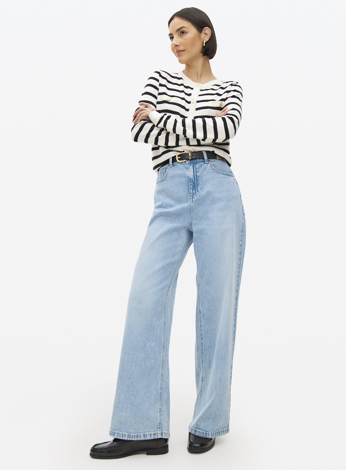Nautical Mono Stripe Cardigan  10 - Image 2 thumbnail